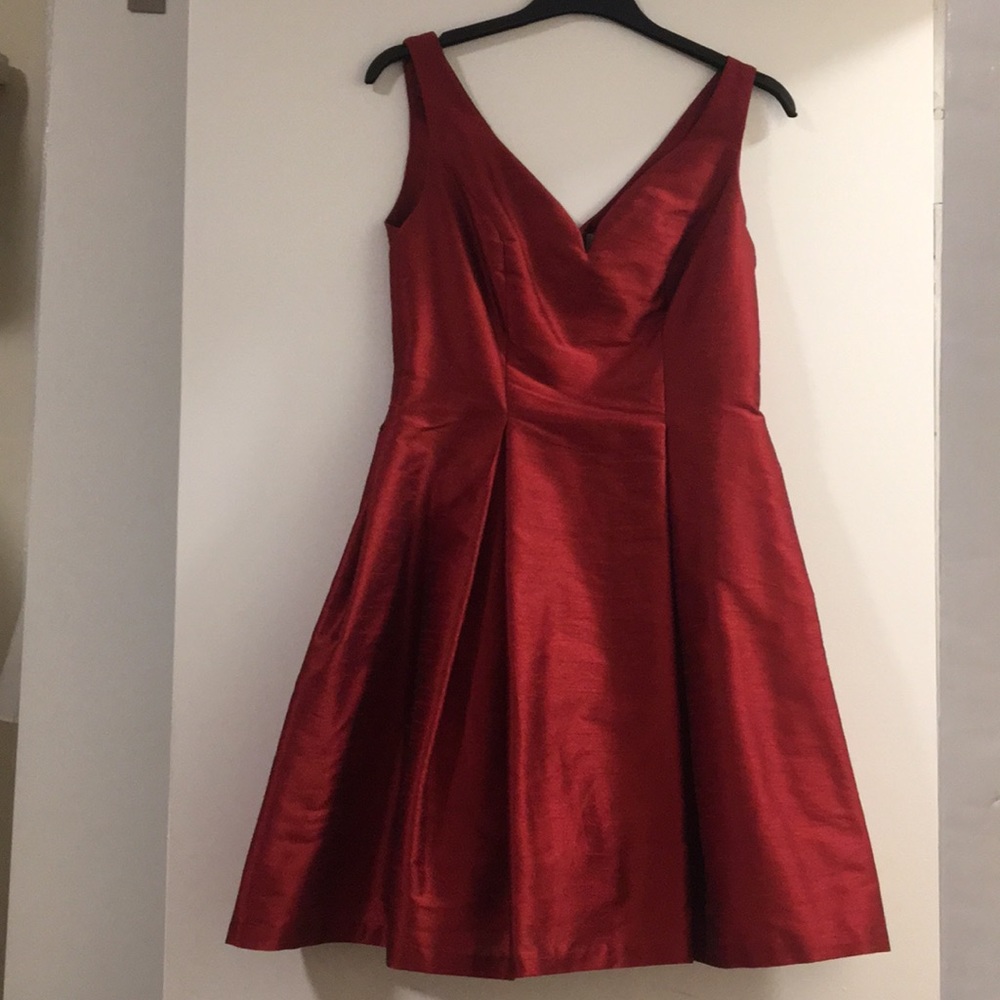 Coast A-line red dress